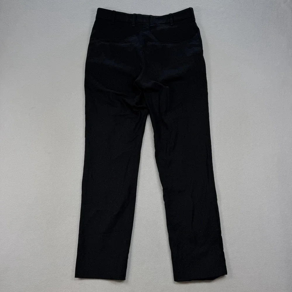 Rag & Bone Men's Charcoal Gray Black‎ Wool Blend Dress Pants Size 32 Button Fly